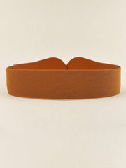 PU Elastic Wide Belt - Flyclothing LLC