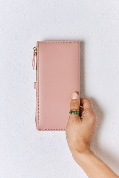 David Jones Texture PU Leather Wallet - Trendsi