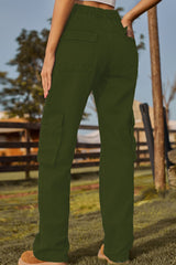 Loose Fit Long Jeans with Pockets - Flyclothing LLC