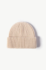 Rib-Knit Cuff Beanie - Flyclothing LLC