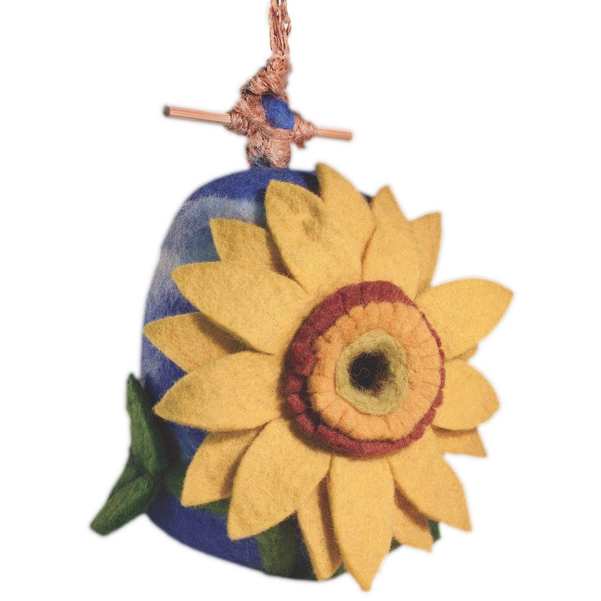 Felt Birdhouse - Sunflower - Wild Woolies - Flyclothing LLC