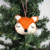 Christmas Ornament: Fox - Global Groove (H) - Flyclothing LLC