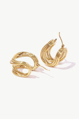 U-Shaped Hoop Earrings - Flyclothing LLC