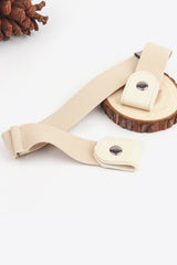 PU Elastic Snap Closure Belt - Flyclothing LLC