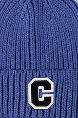 Letter C Patch Cuffed Beanie - Trendsi