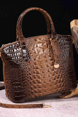 PU Leather Handbag - Trendsi