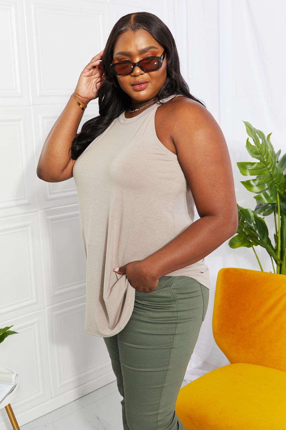 Plus Size Tie Front Crop Top – Flyclothing LLC