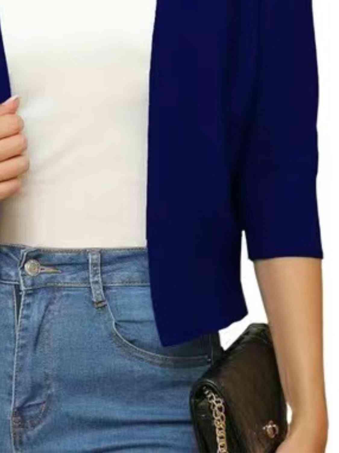 Open Front Cardigan - Flyclothing LLC