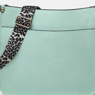 PU Leather Leopard Shoulder Bag - Flyclothing LLC