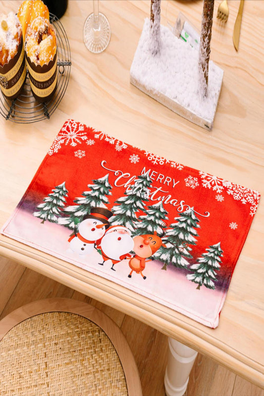 4-Pack Christmas Placemats - Flyclothing LLC