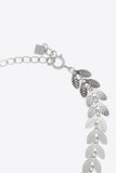 925 Sterling Silver Leaf Necklace - Flyclothing LLC