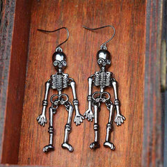 Skeleton Alloy Earrings - Flyclothing LLC