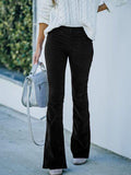 High Waist Bootcut Pants - Flyclothing LLC