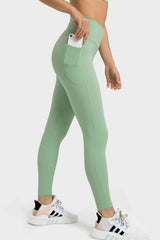 V-Waist Yoga Leggings with Pockets - Flyclothing LLC