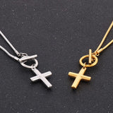 Cross Pendant Stainless Steel Necklace - Flyclothing LLC