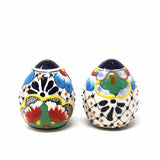 Encantada Handmade Pottery Spice Shakers, Dots & Flowers - Flyclothing LLC