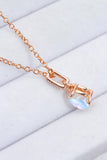 Moonstone Teardrop Pendant Necklace - Flyclothing LLC