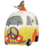 Wild Woolies Felt Birdhouse - Magic Bus - Flyclothing LLC