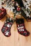 2-Pack Plush Christmas Stockings - Flyclothing LLC