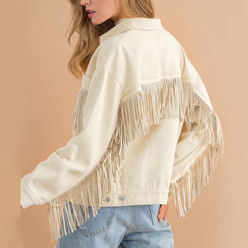 Color Block Fringe Detail Poncho – Flyclothing LLC