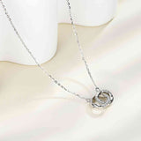 Moissanite 925 Sterling Silver Necklace - Flyclothing LLC