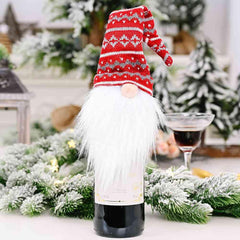 Assorted 2-Piece Wine Bottle Covers - Trendsi