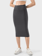 Slit Wrap Active Skirt - Flyclothing LLC