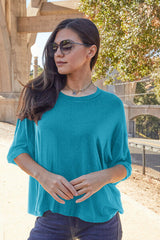 Basic Bae Full Size Round Neck Drop Shoulder T-Shirt - Flyclothing LLC