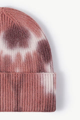 Tie-Dye Cuffed Knit Beanie - Flyclothing LLC