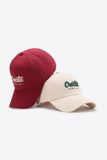 CREATE NEW LIFE Adjustable Cotton Baseball Cap - Trendsi