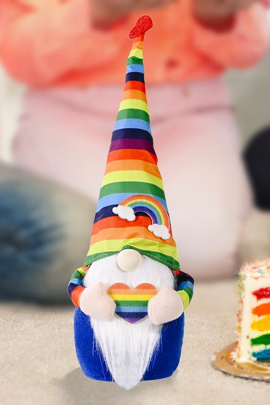 Rainbow Pointed Hat Gnome - Flyclothing LLC