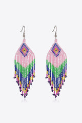 Beaded Dangle Earrings - Trendsi