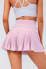 High Waist Pleated Active Skirt - Flyclothing LLC