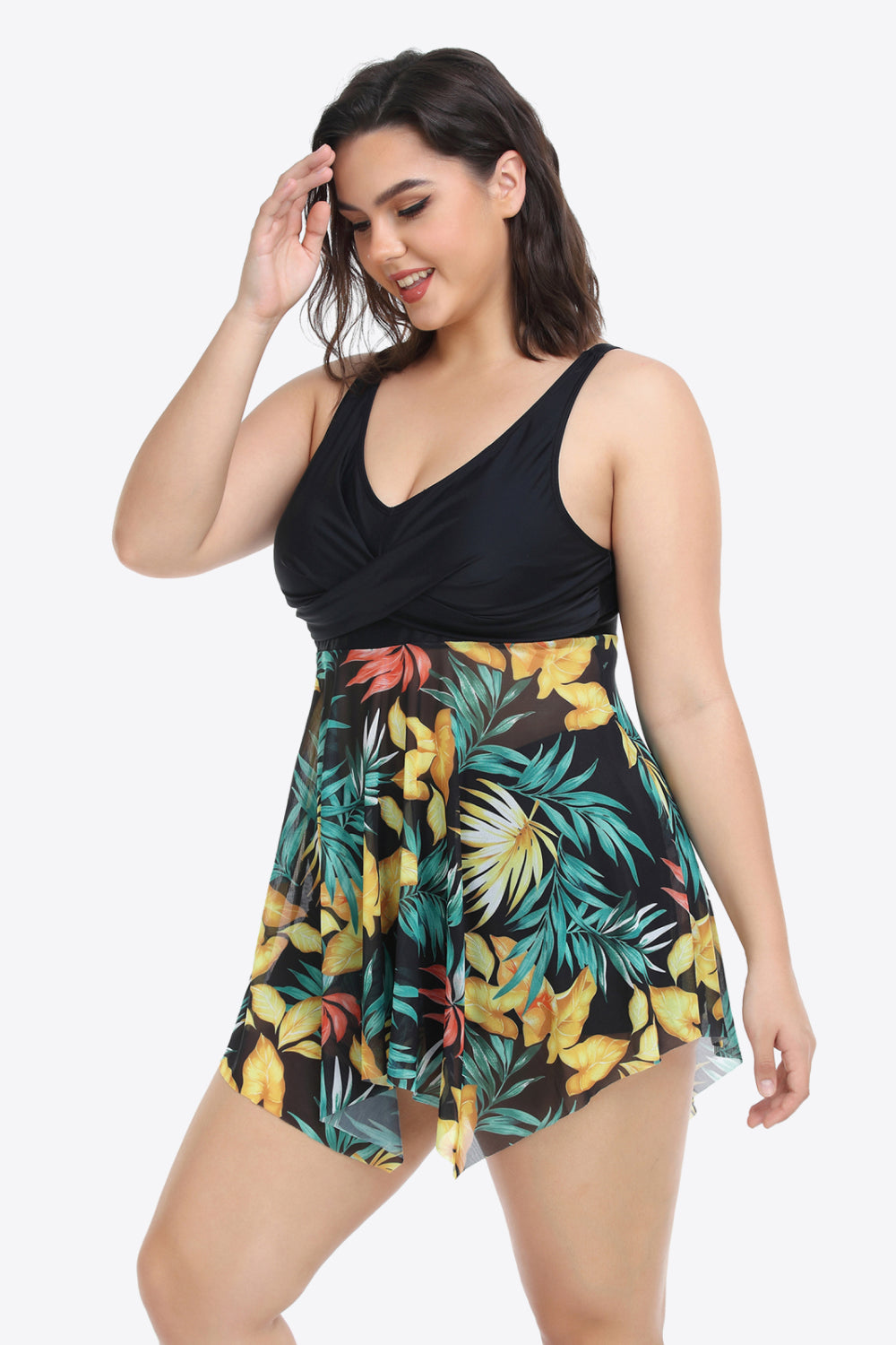 PERONA Women's Plus Size Swimsuits Shaping Body One Piece Swim Dresses  Print : : Clothing, Shoes & Accessories