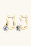 2 Carat Moissanite 925 Sterling Silver Earrings - Flyclothing LLC