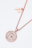 Moissanite K to T Pendant Necklace - Flyclothing LLC