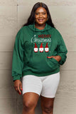 Simply Love Full Size MERRY CHRISTMAS Graphic Hoodie - Flyclothing LLC