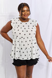 Heimish Shine Bright Full Size Butterfly Sleeve Star Print Top - Flyclothing LLC