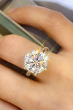 5 Carat Moissanite 6-Prong Ring - Flyclothing LLC