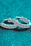 1.8 Carat Moissanite Hoop Earrings - Flyclothing LLC