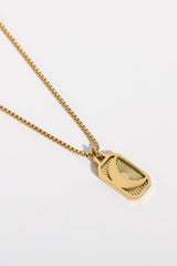 Stainless Steel 18K Gold-Plated Necklace - Flyclothing LLC