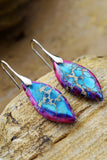 Handmade Natural Stone Dangle Earrings - Flyclothing LLC