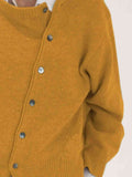 Dropped Shoulder Buttoned Cardigan - Flyclothing LLC