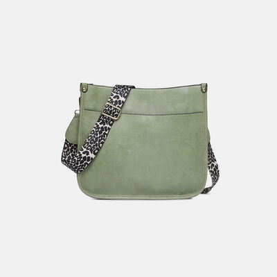 PU Leather Leopard Shoulder Bag - Flyclothing LLC