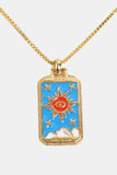 Tarot Card Pendant Copper Necklace - Flyclothing LLC