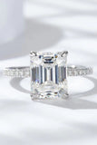 5 Carat Moissanite Side Stone Ring - Flyclothing LLC