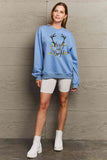 Simply Love Full Size MERRY AND BRIGHT Graphic Sweatshirt - Flyclothing LLC