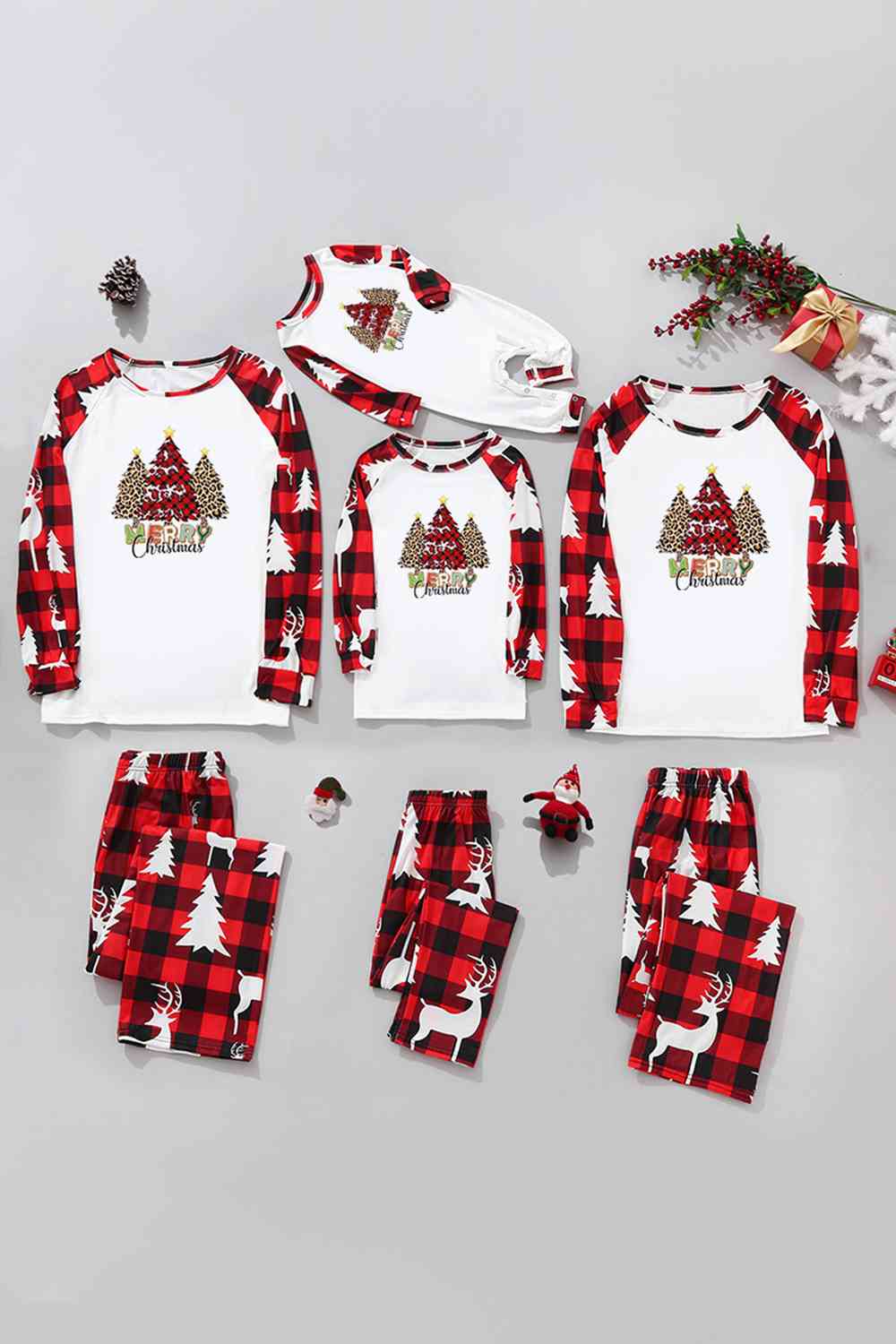 MERRY CHRISTMAS Graphic Jumpsuit - Flyclothing LLC