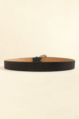 Glitter PU Leather Belt - Flyclothing LLC