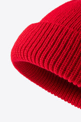 Calling For Winter Rib-Knit Beanie - Trendsi